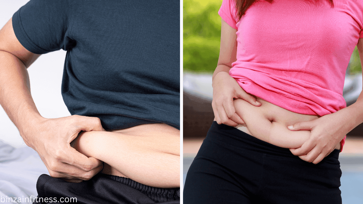 اسباب الدهون في البطن وطرق التخلص منها بالاكل والتمارين !